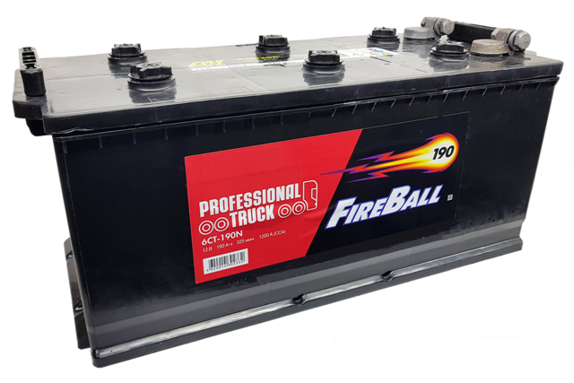 Аккумулятор FireBall (Фаер Бол) 6СТ-190 (4) болт